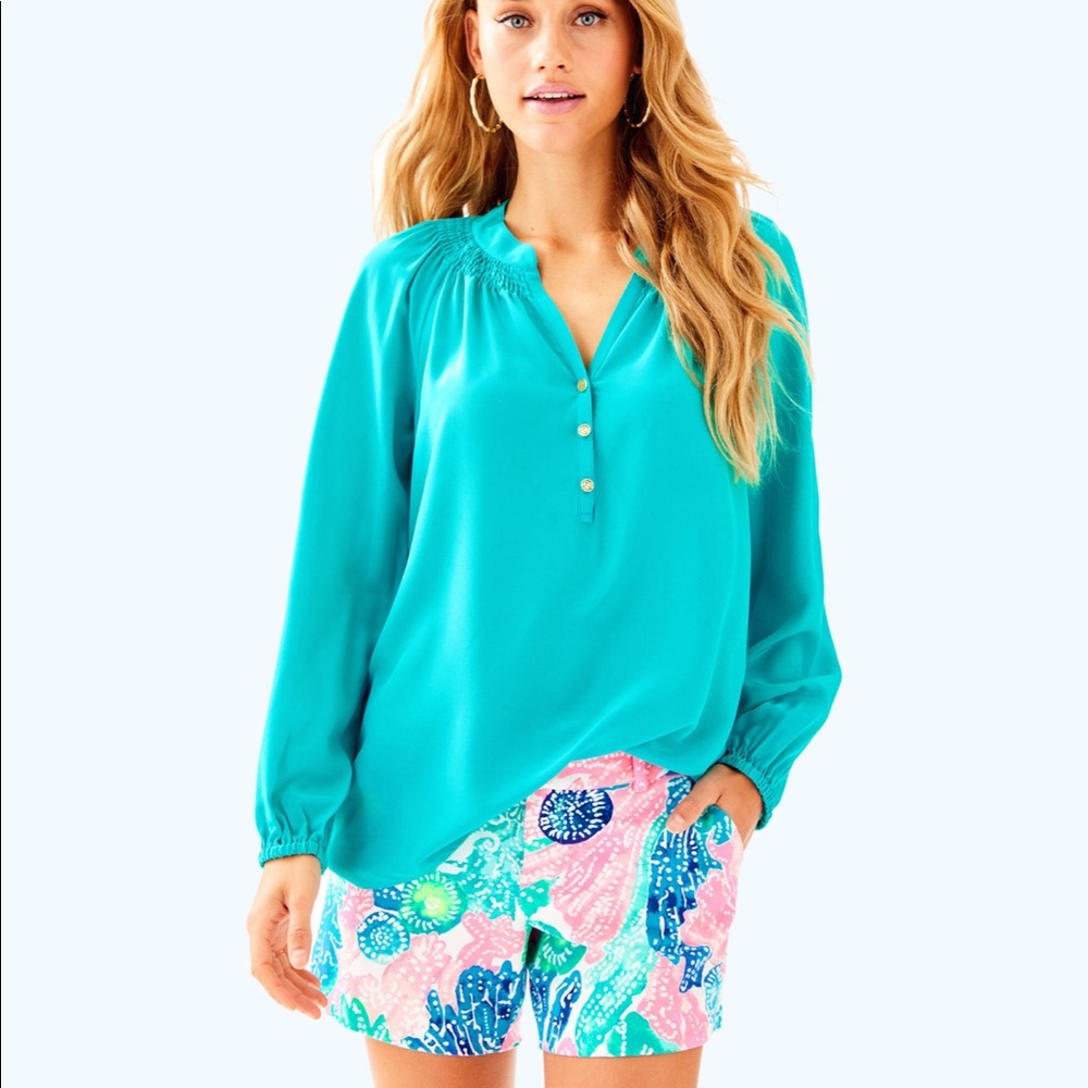 Lilly Pulitzer Silk Top